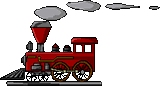 old animated train