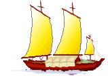 sailing ship animation