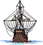 Animated Sailing Ship