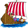 Viking Ship clip art