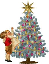 children Christmas tree