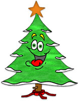 happy Christmas tree