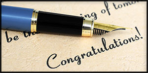 congratulations pen