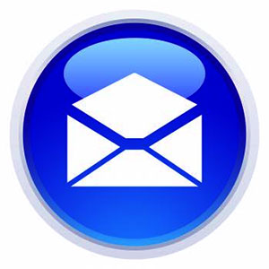 email button blue