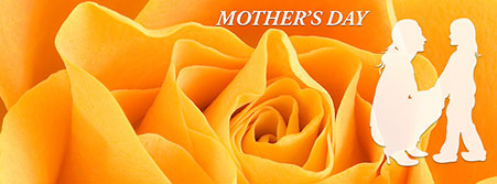 mother's day with yellow rose