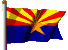 Arizona Flag Animation