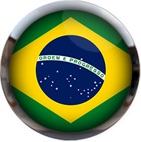 Brazil Flag button