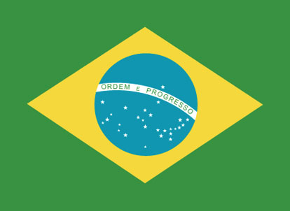 large Brazilian flag
