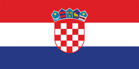 large Croation flag