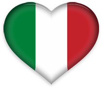 Italian heart flag