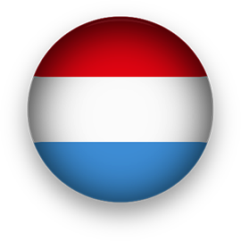 Luxembourg button round
