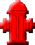 red fire hydrant icon - T