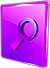 purple search icon