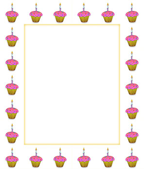 frame cupcakes