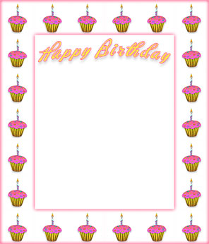 cupcakes Happy Birthday