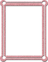 Rectangle frame with pink swirl pattern