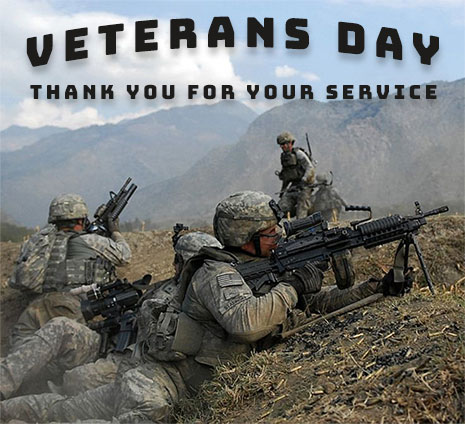 Veterans Day soldiers