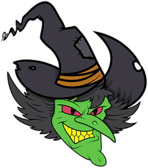 angry witch clipart